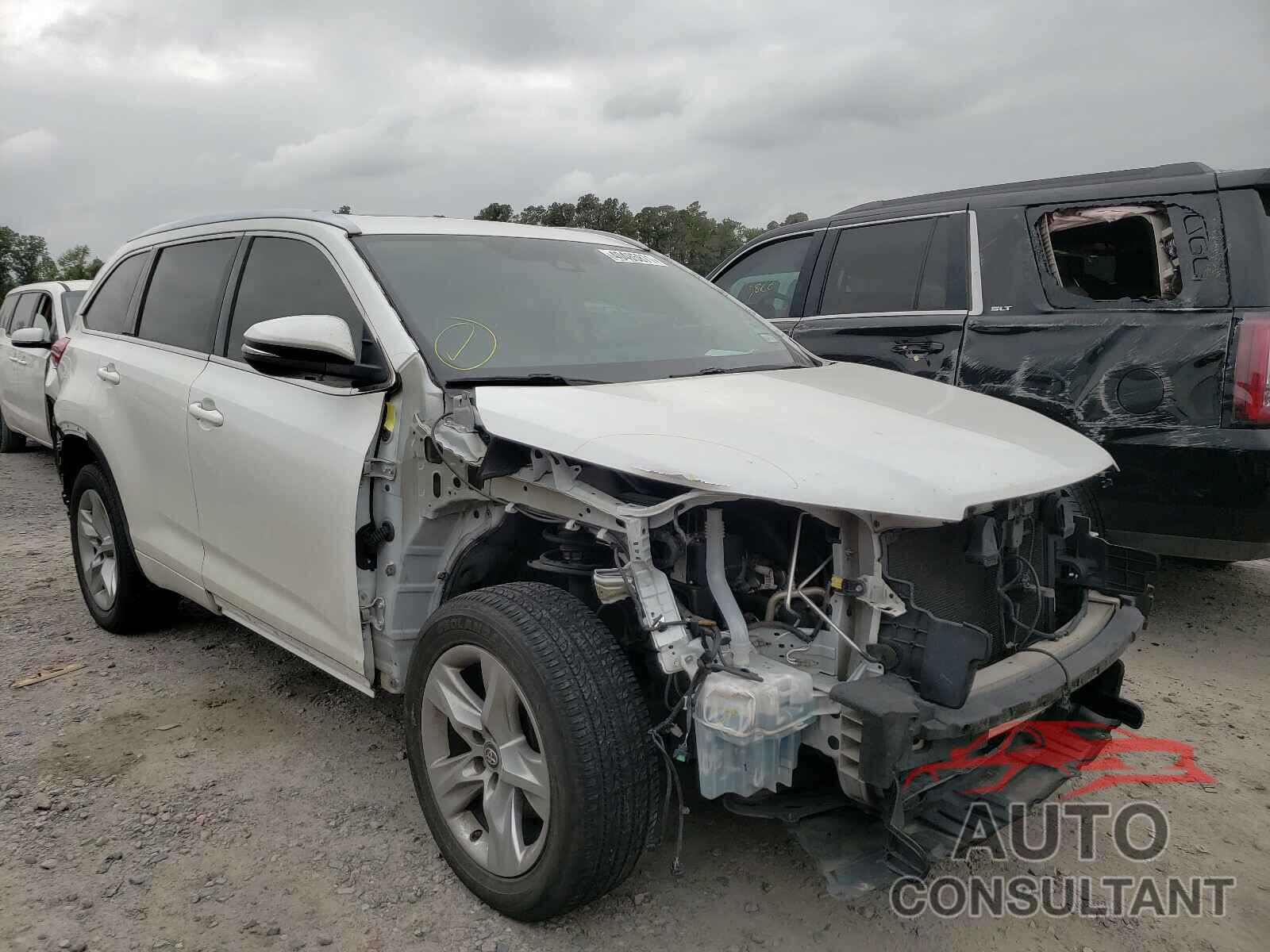 TOYOTA HIGHLANDER 2017 - 5TDYZRFHXHS206719