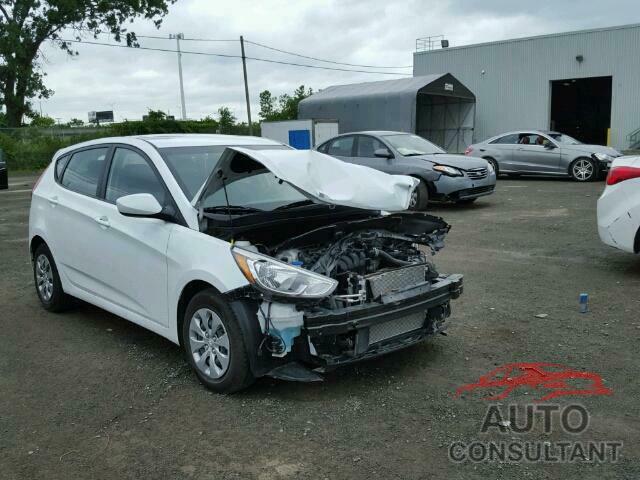 HYUNDAI ACCENT 2017 - KMHCT5AE4HU351599