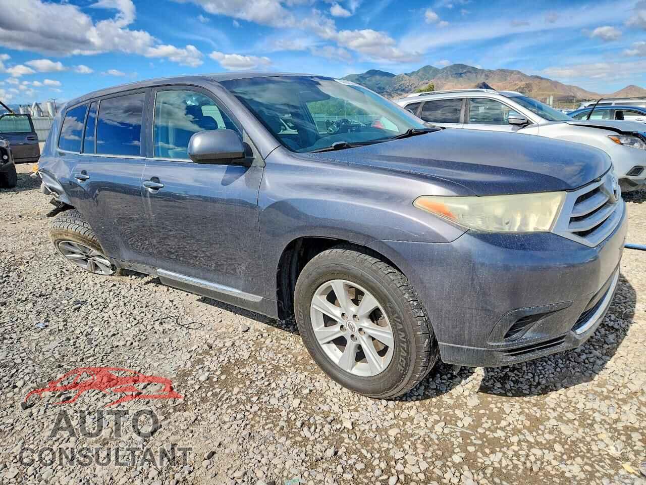 TOYOTA HIGHLANDER 2013 - 5TDZA3EH8DS035697