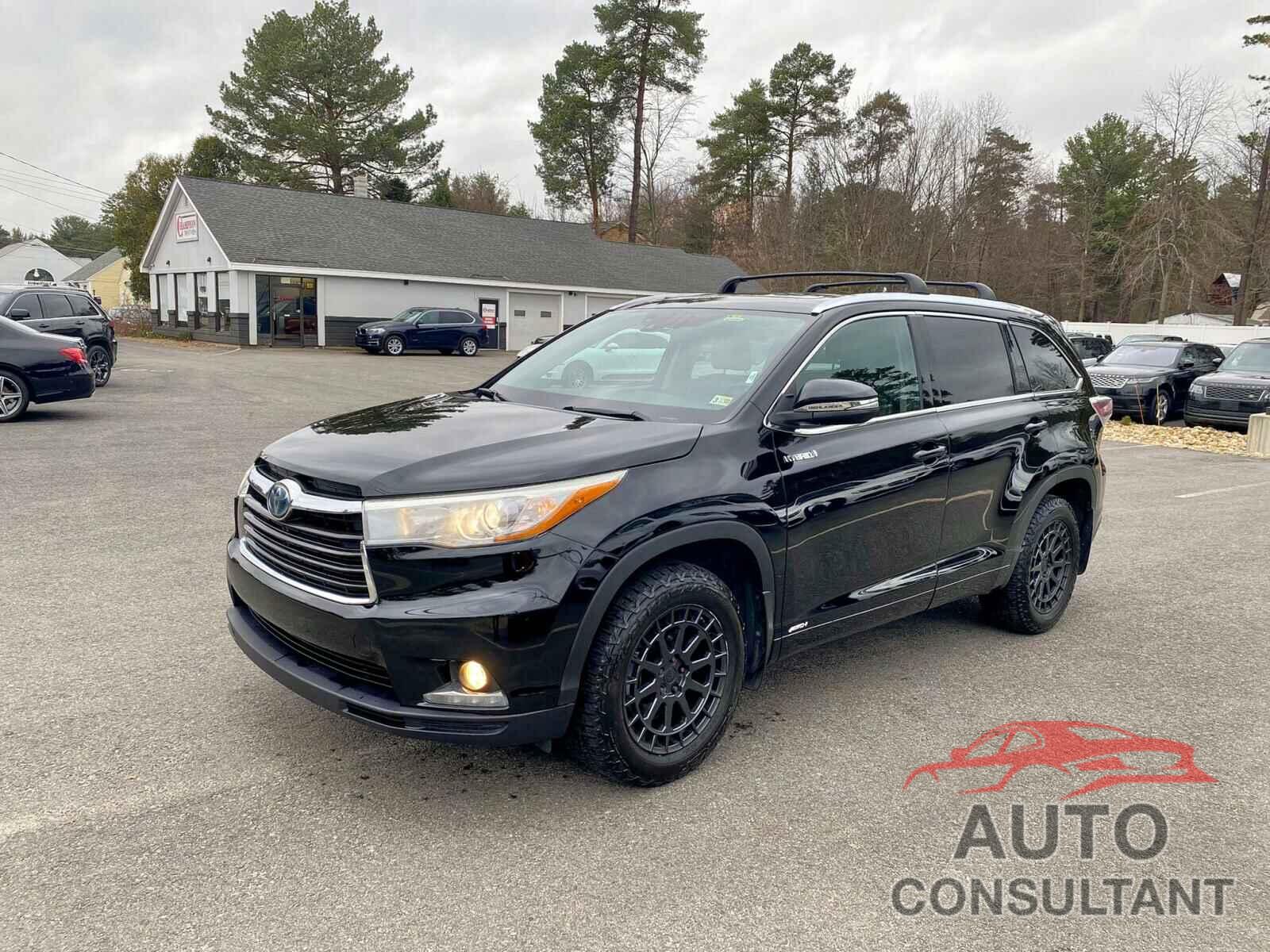 TOYOTA HIGHLANDER 2016 - 5TDDCRFH7GS014429