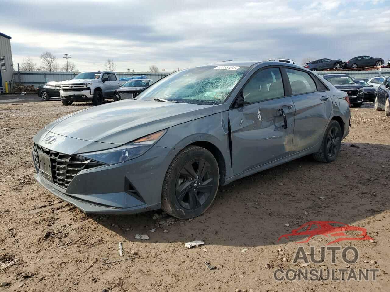 HYUNDAI ELANTRA 2021 - KMHLS4AG7MU194613