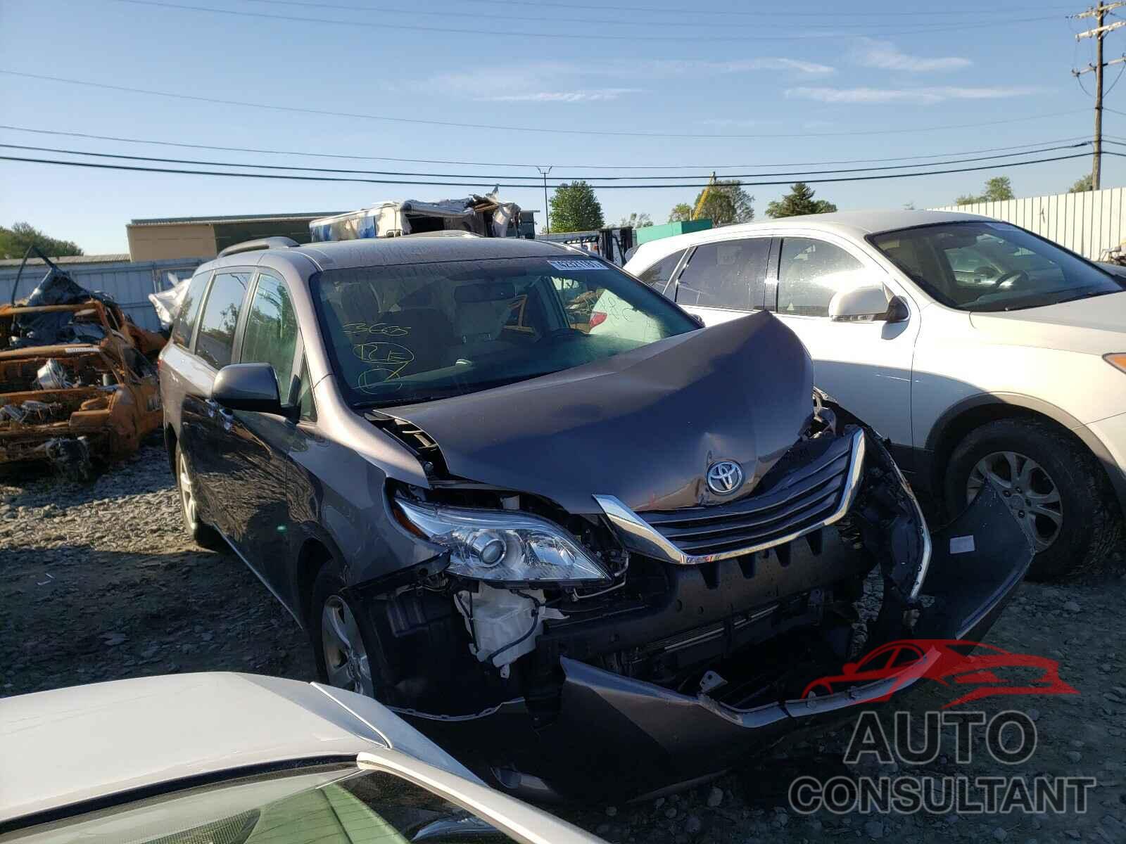 TOYOTA SIENNA 2016 - 5TDKK3DC7GS708424