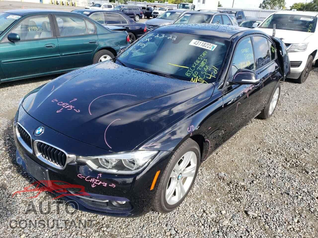 BMW 3 SERIES 2016 - WBA8E9G5XGNU30316