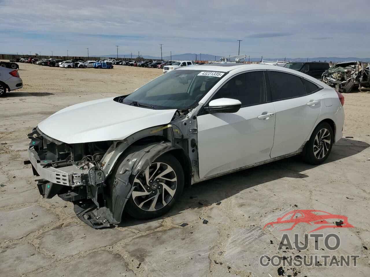 HONDA CIVIC 2017 - 2HGFC2F71HH500596