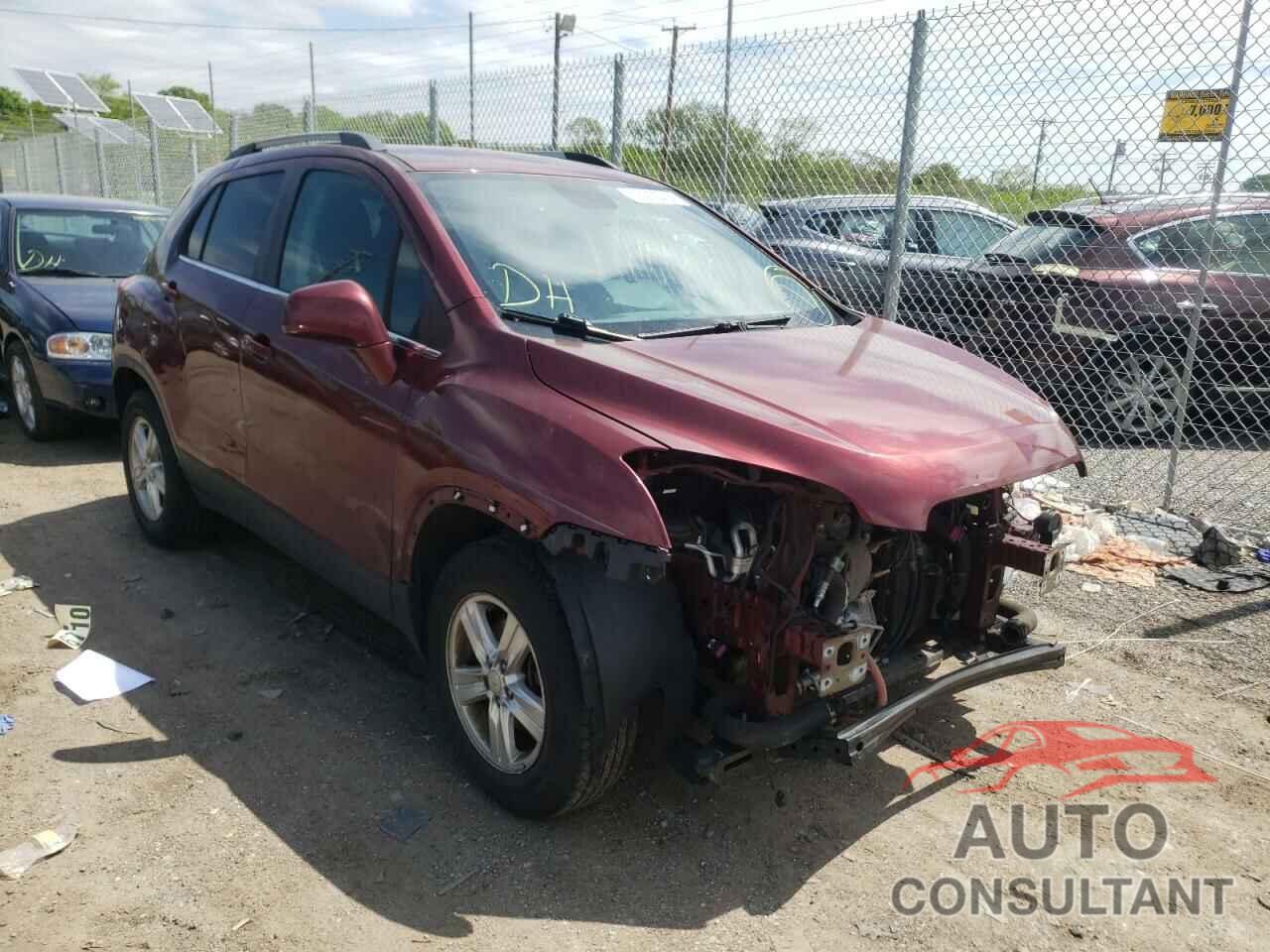 CHEVROLET TRAX 2016 - 3GNCJLSB9GL128459