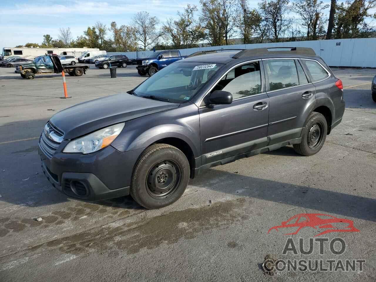 SUBARU OUTBACK 2013 - 4S4BRBAC0D3319398