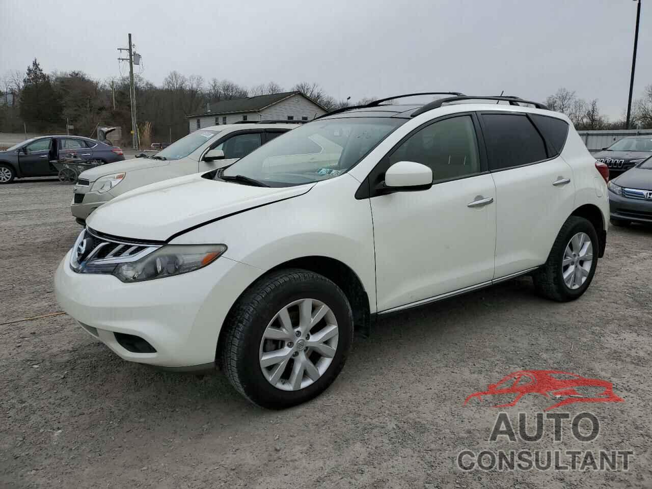 NISSAN MURANO 2012 - JN8AZ1MWXCW238359