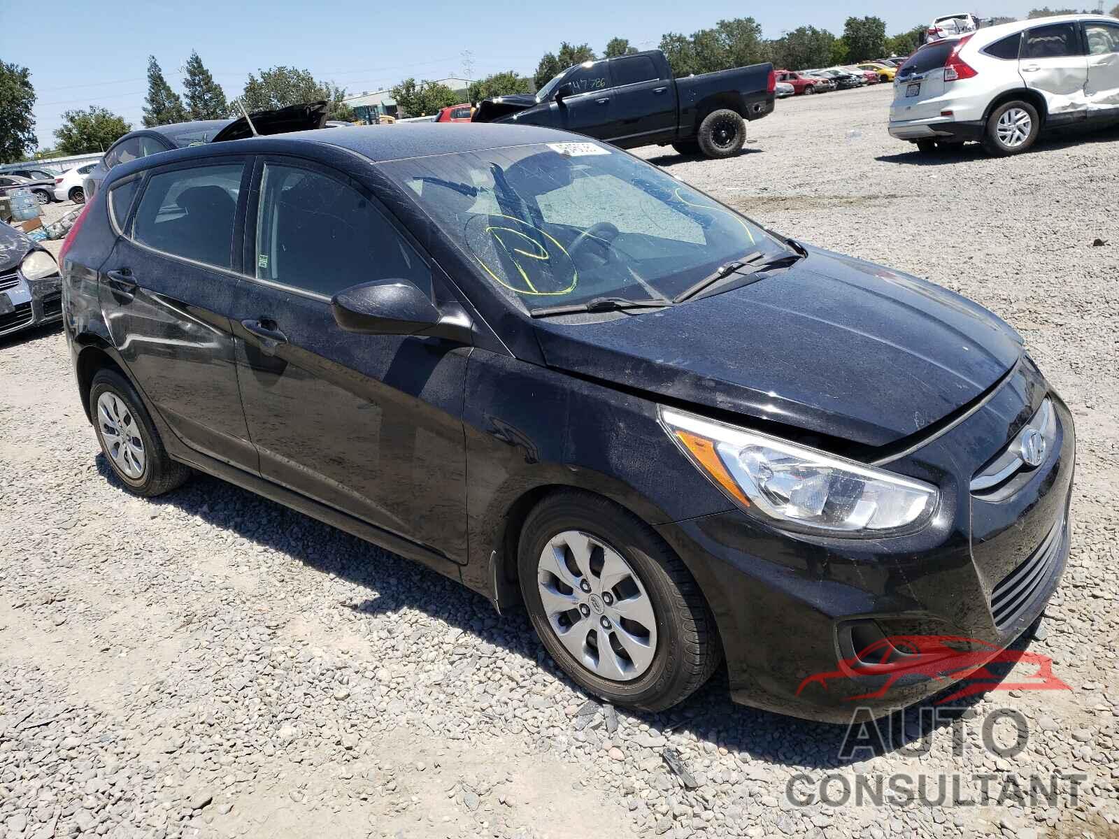 HYUNDAI ACCENT 2017 - KMHCT5AEXHU329459
