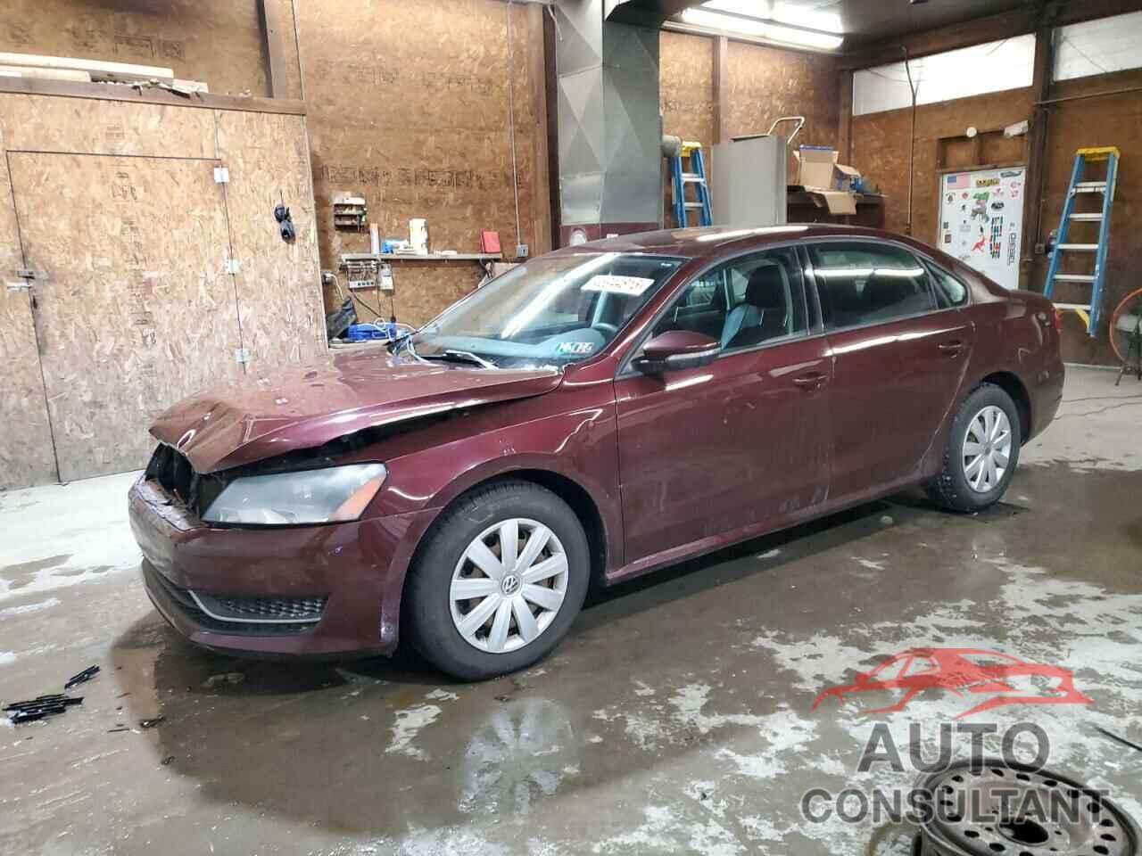 VOLKSWAGEN PASSAT 2012 - 1VWAH7A30CC023227