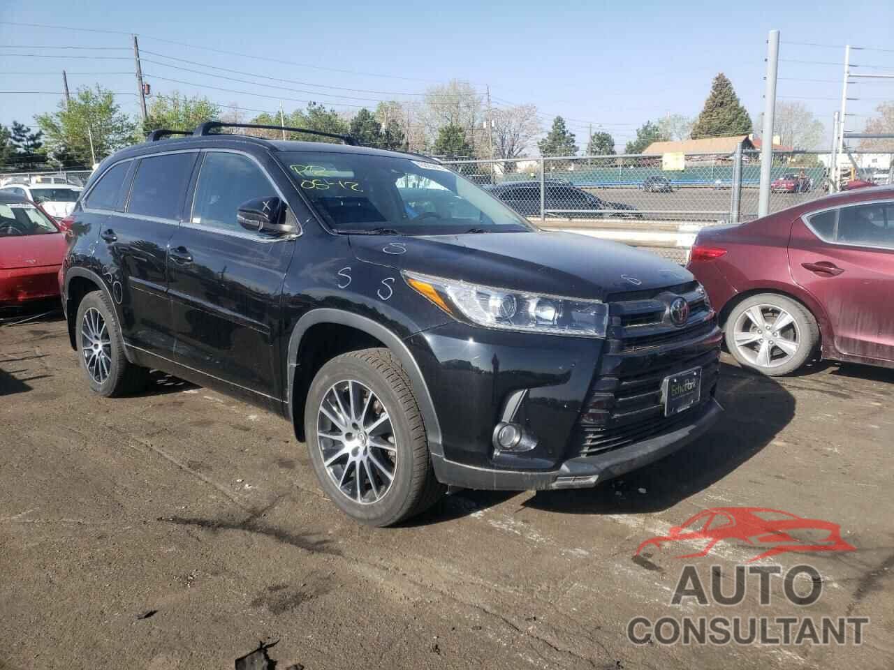TOYOTA HIGHLANDER 2018 - 5TDJZRFH9JS552722