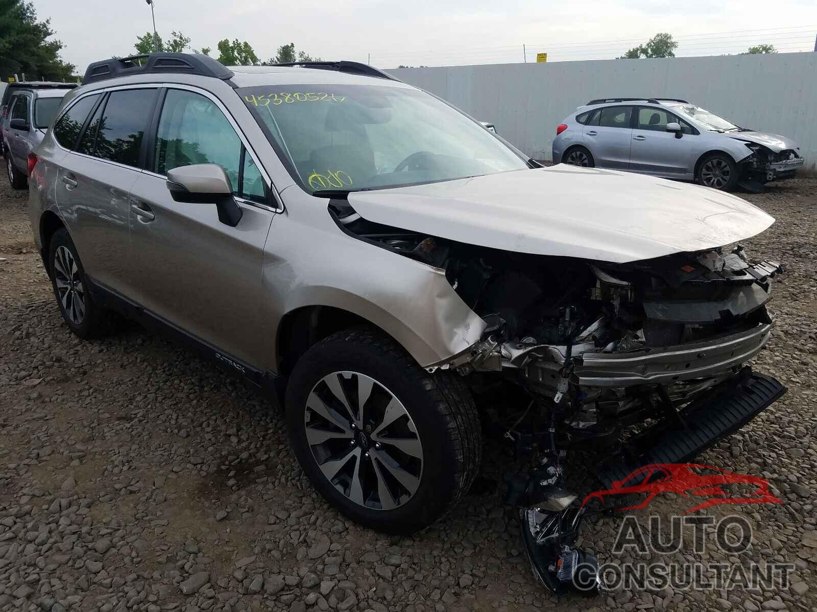 SUBARU OUTBACK 2016 - 4S4BSENC6G3306272
