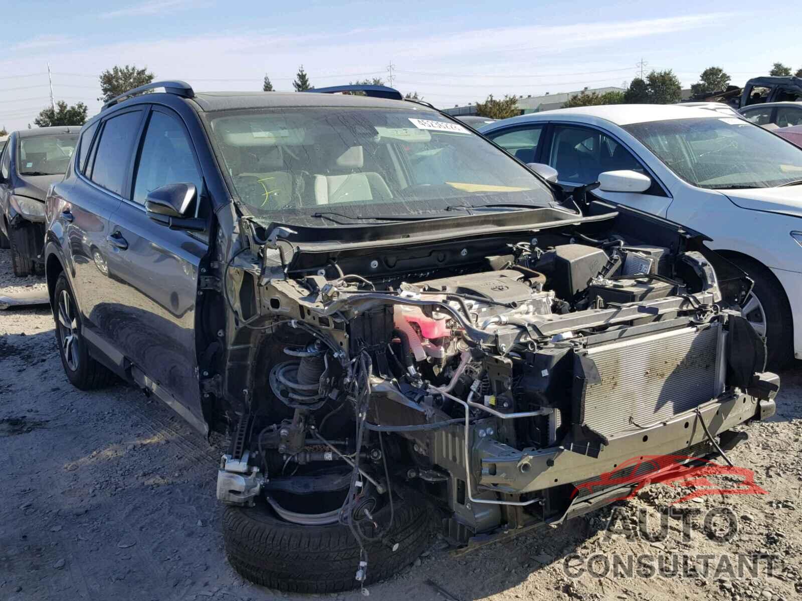 TOYOTA RAV4 XLE 2017 - 2T3RFREV7HW609107