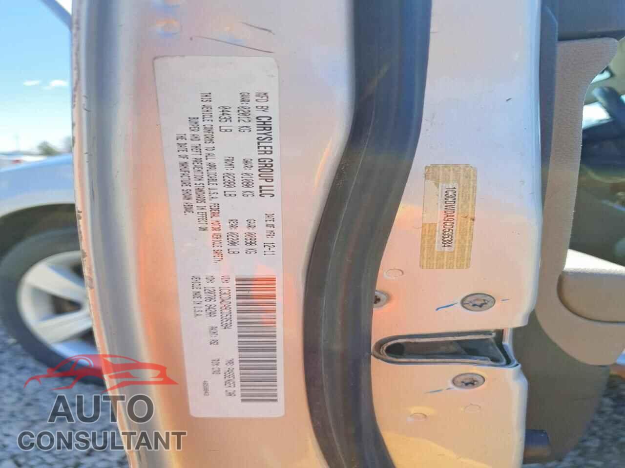 DODGE CALIBER 2012 - 1C3CDWDA9CD535384