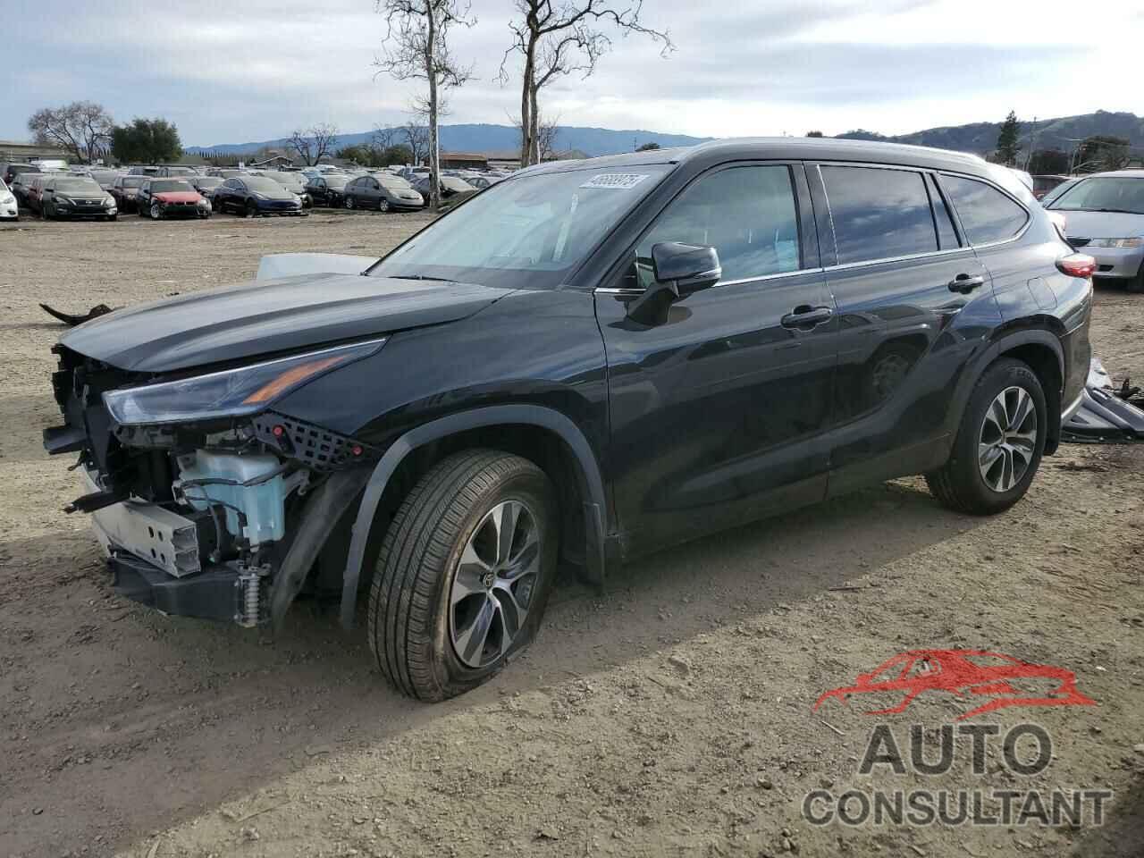 TOYOTA HIGHLANDER 2021 - 5TDGZRAH2MS088713