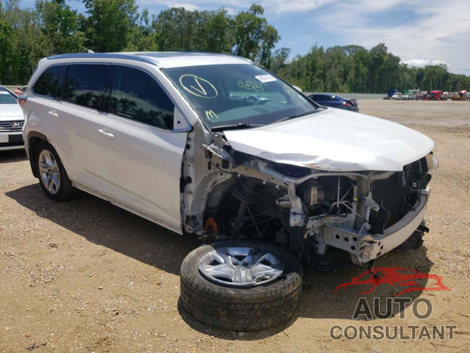 TOYOTA HIGHLANDER 2016 - 5TDYKRFH6GS140897