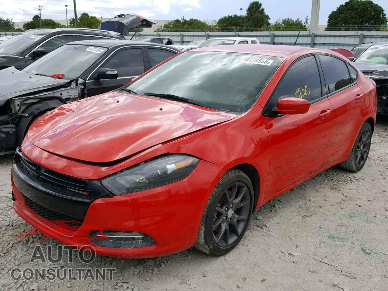 DODGE DART 2016 - 1C3CDFAA1GD712164
