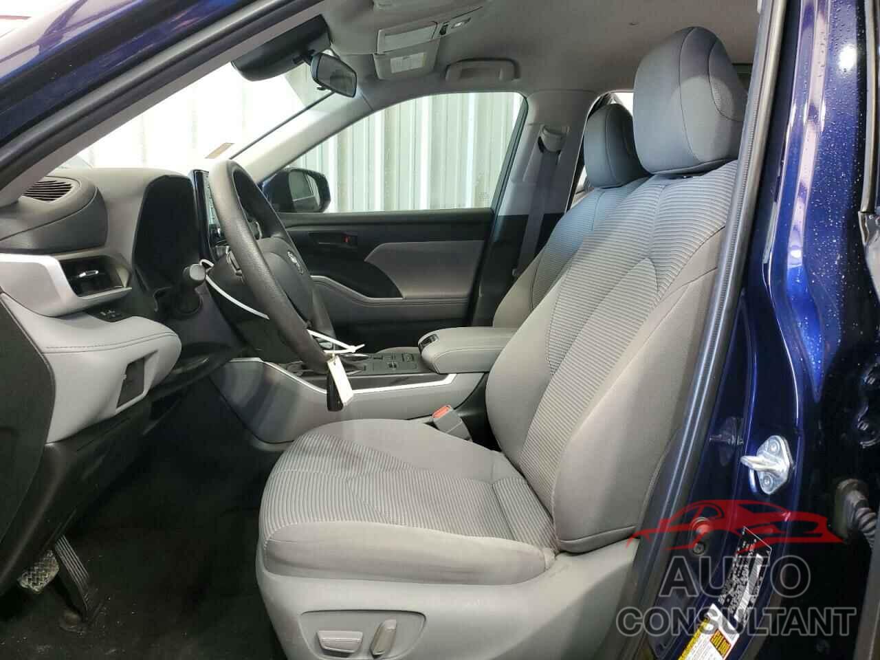 TOYOTA HIGHLANDER 2021 - 5TDCZRAH3MS531241