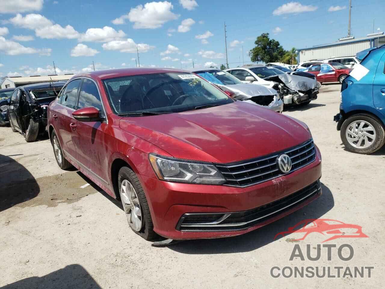 VOLKSWAGEN PASSAT 2017 - 1VWAT7A39HC057589