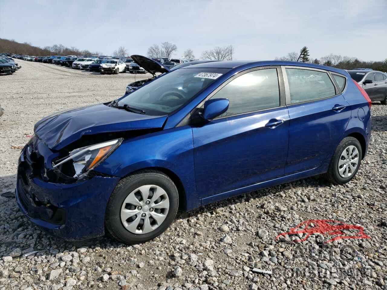 HYUNDAI ACCENT 2017 - KMHCT5AE2HU319850