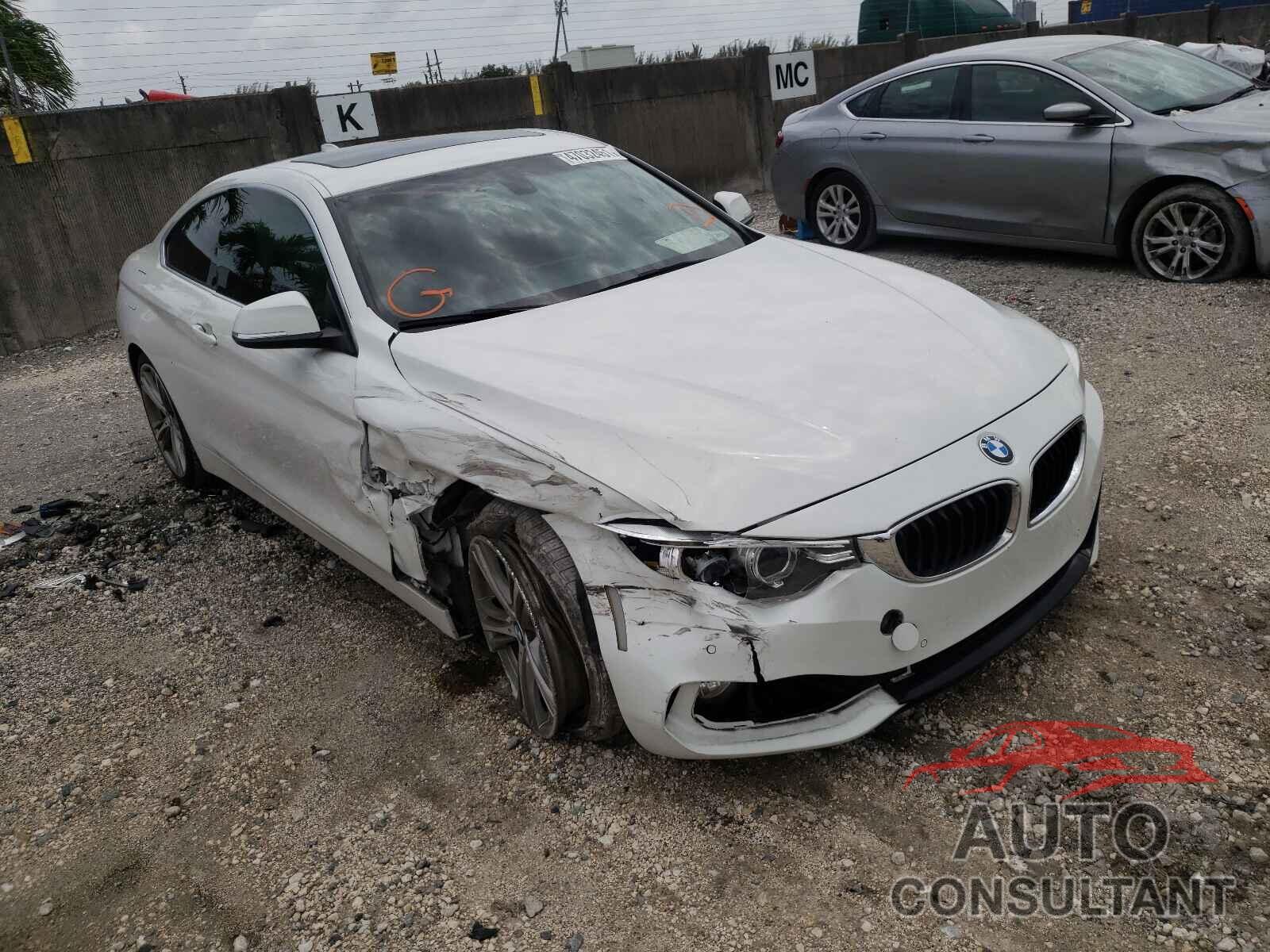 BMW 4 SERIES 2017 - WBA4R7C5XHK895856