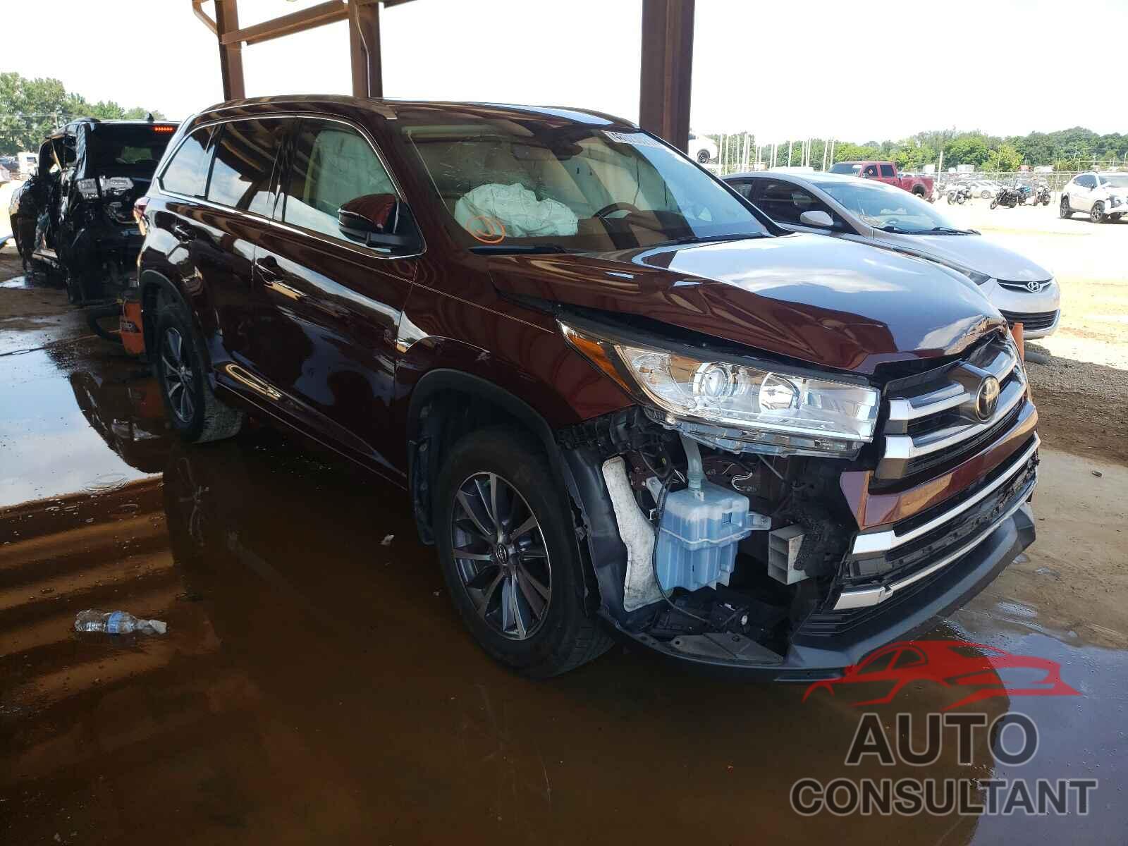 TOYOTA HIGHLANDER 2017 - 5TDJZRFH4HS375815
