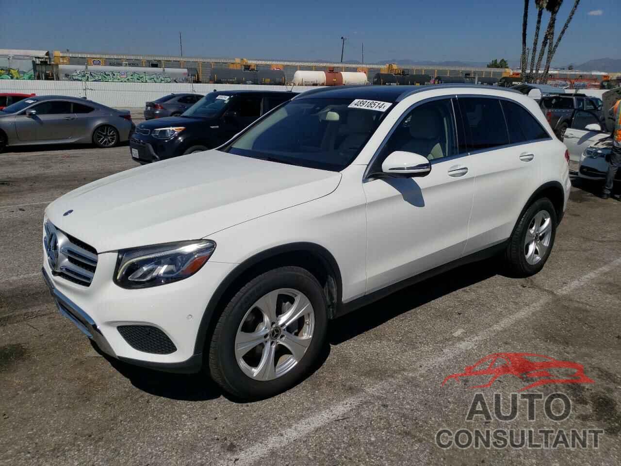 MERCEDES-BENZ GLC-CLASS 2018 - WDC0G4JB3JV036119