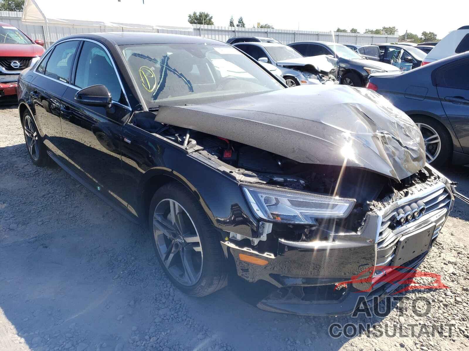 AUDI A4 2018 - WAUENAF48JA037345