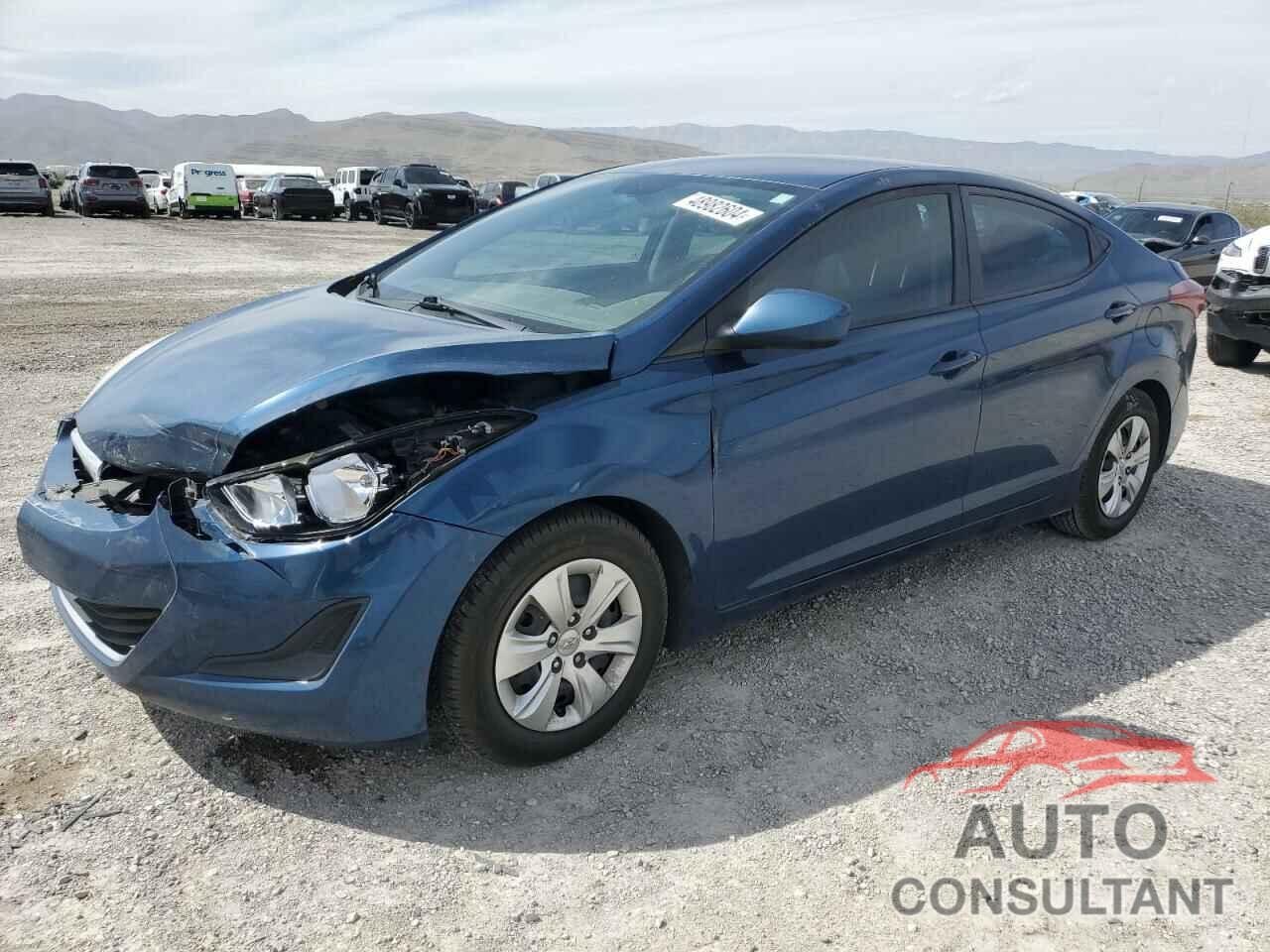 HYUNDAI ELANTRA 2016 - KMHDH4AEXGU542829