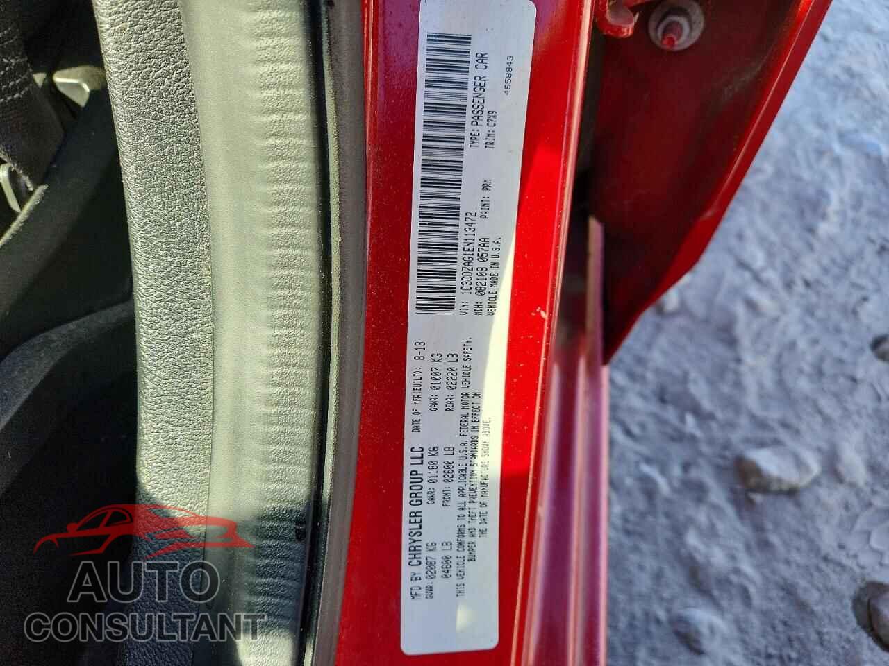 DODGE AVENGER 2014 - 1C3CDZAG1EN113472