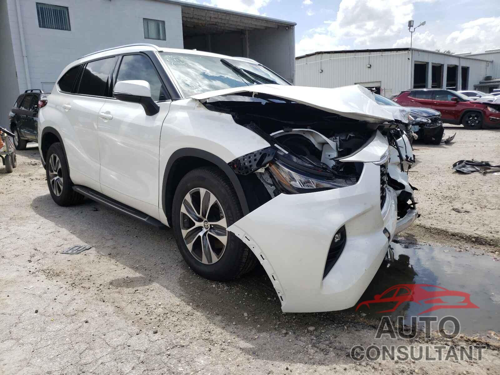 TOYOTA HIGHLANDER 2020 - 5TDGZRAH5LS017147