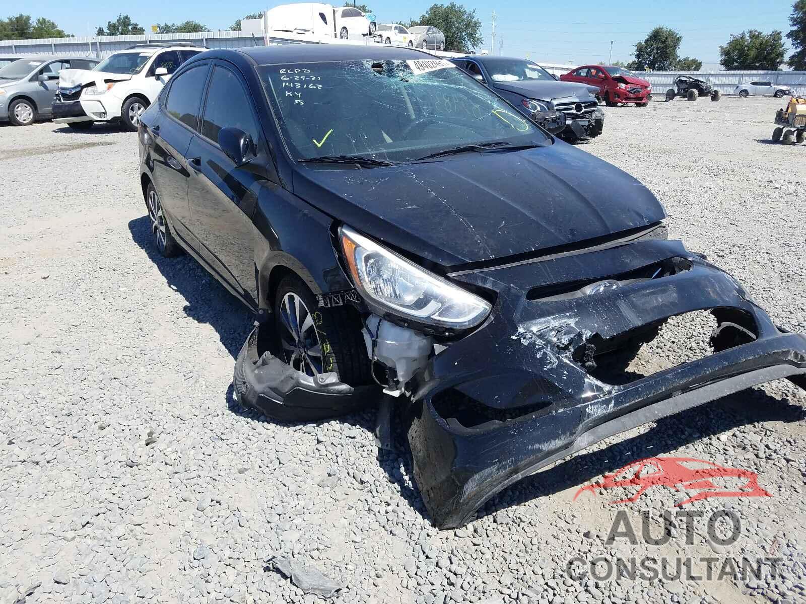 HYUNDAI ACCENT 2017 - KMHCT4AE1HU379211