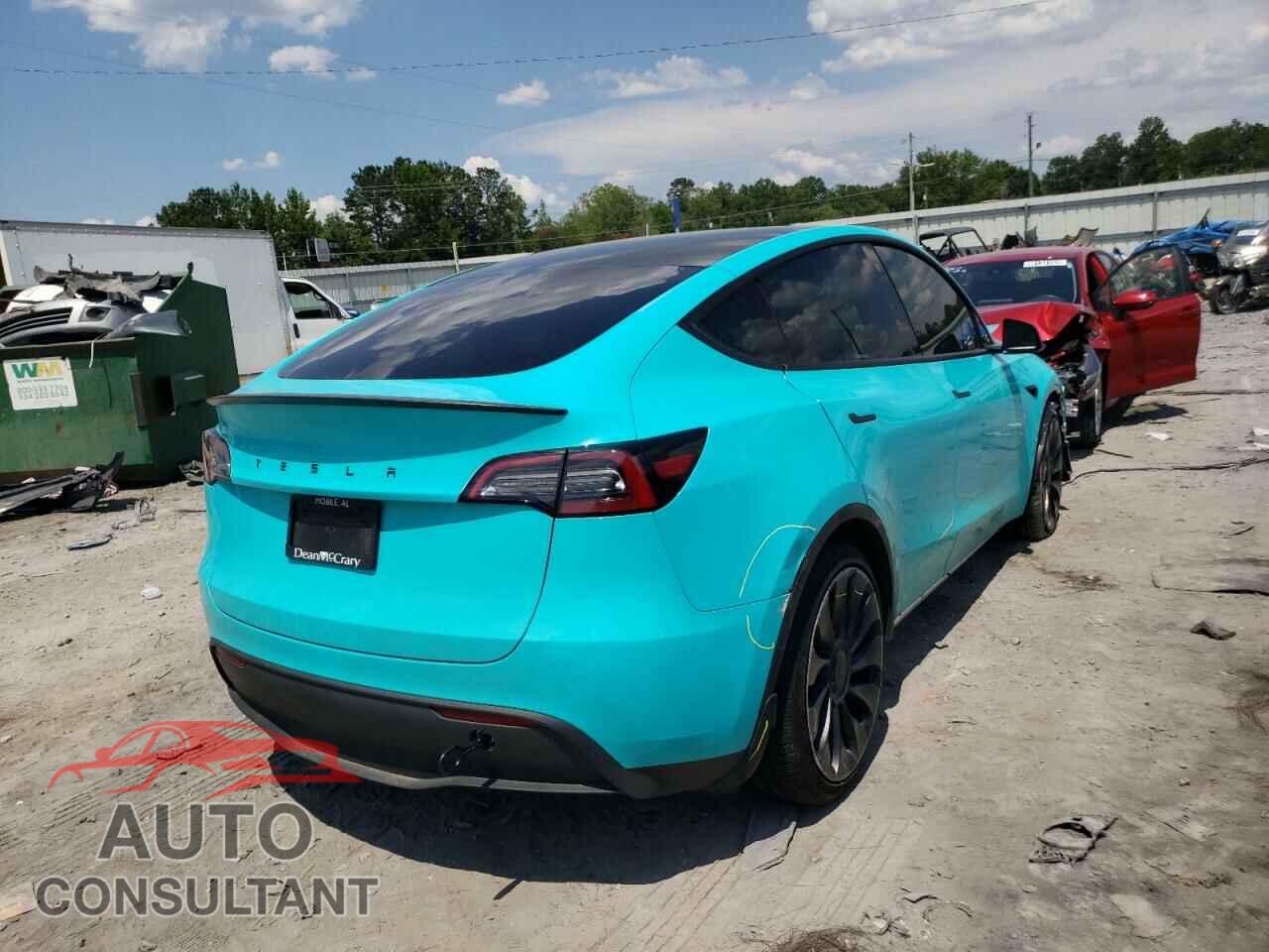 TESLA MODEL Y 2021 - 5YJYGDEFXMF261663