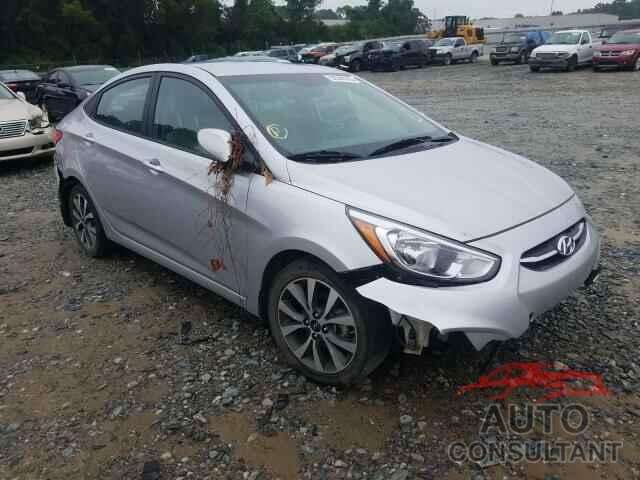 HYUNDAI ACCENT 2017 - KMHCT4AE5HU343411