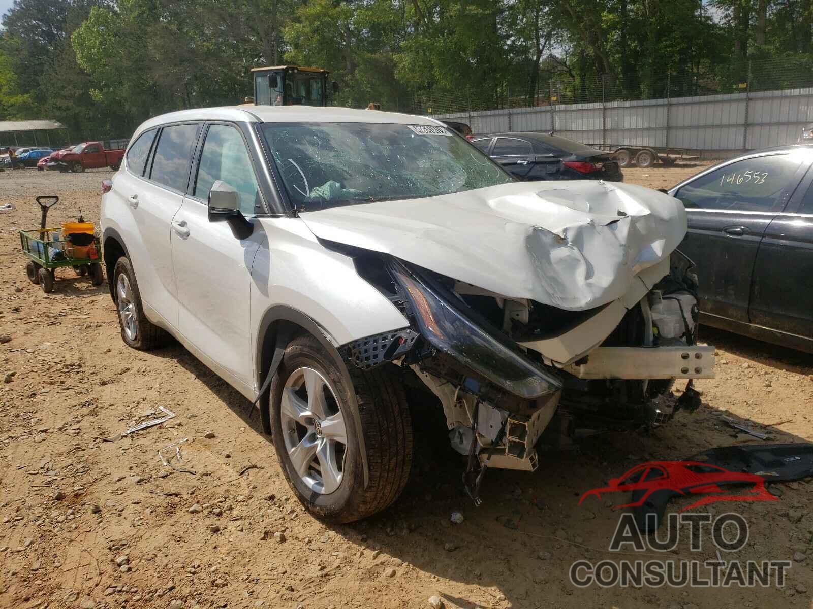 TOYOTA HIGHLANDER 2021 - 5TDBZRBH4MS084784