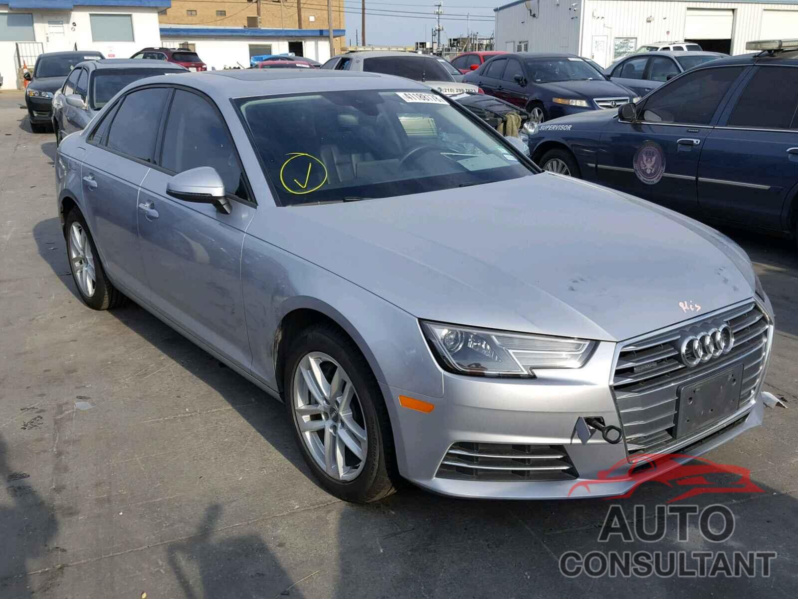 AUDI A4 2017 - WAUANAF43HN020762