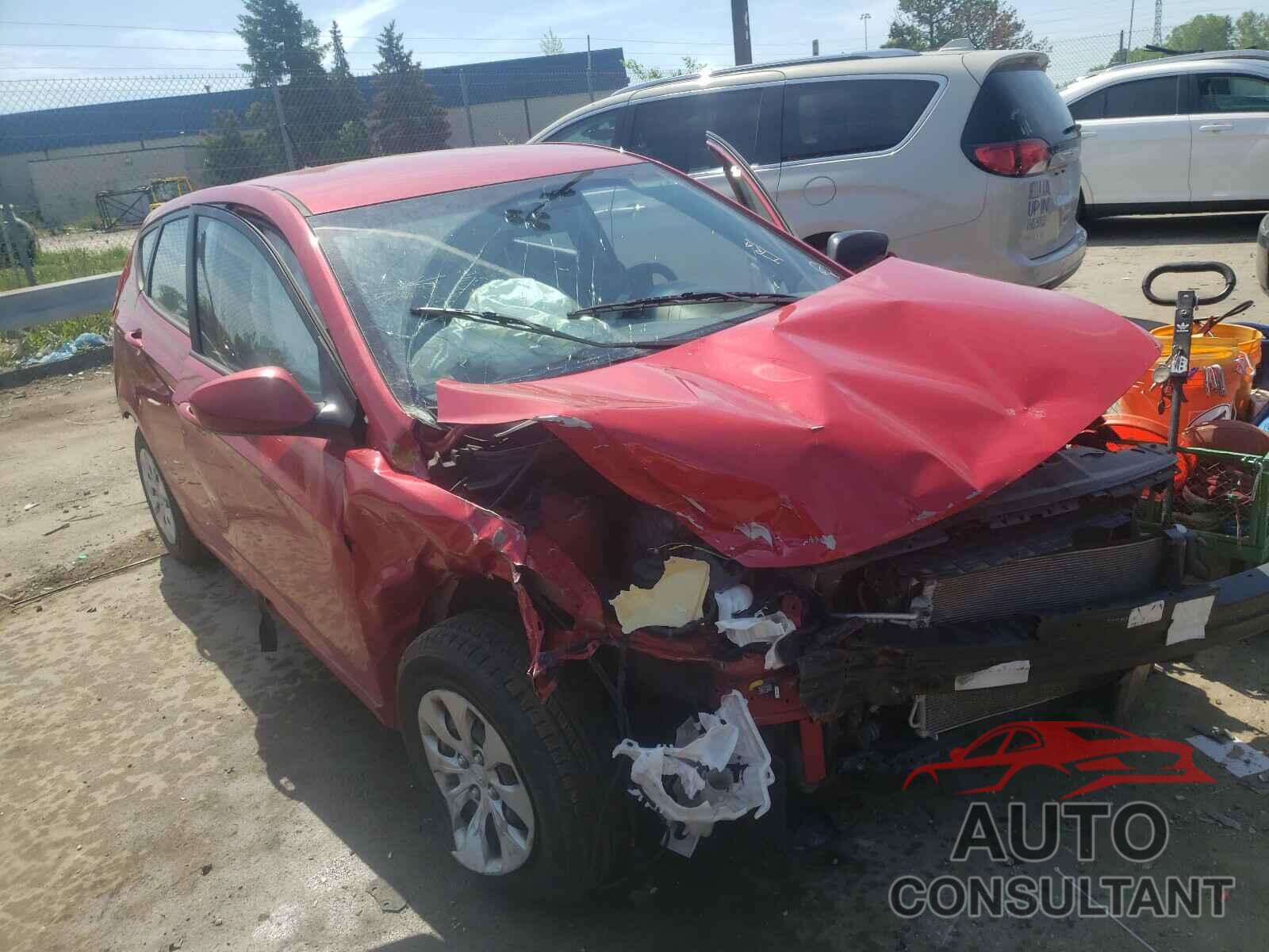 HYUNDAI ACCENT 2016 - KMHCT5AE7GU255268