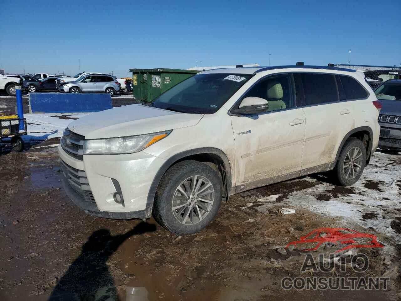 TOYOTA HIGHLANDER 2019 - 5TDJGRFH7KS058771