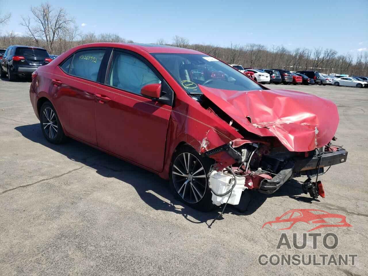 TOYOTA COROLLA 2017 - 2T1BURHE3HC774617