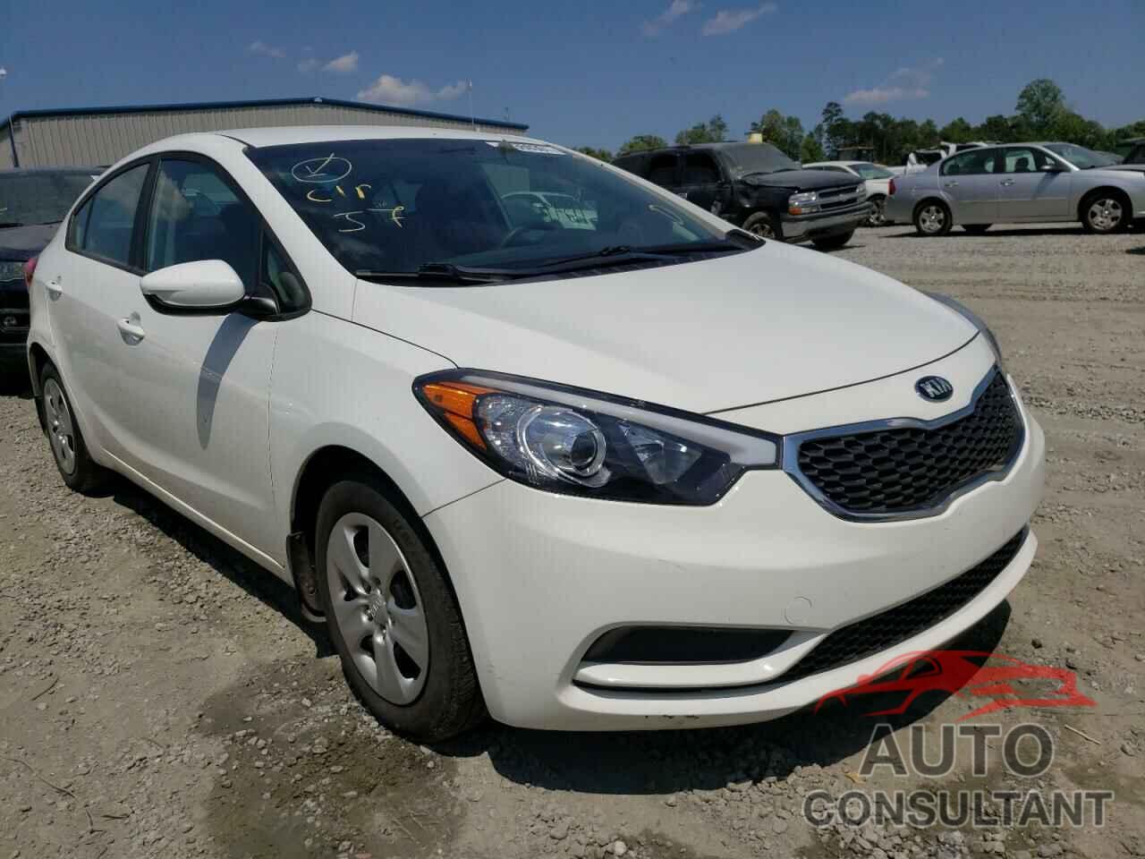 KIA FORTE 2016 - KNAFK4A63G5571538