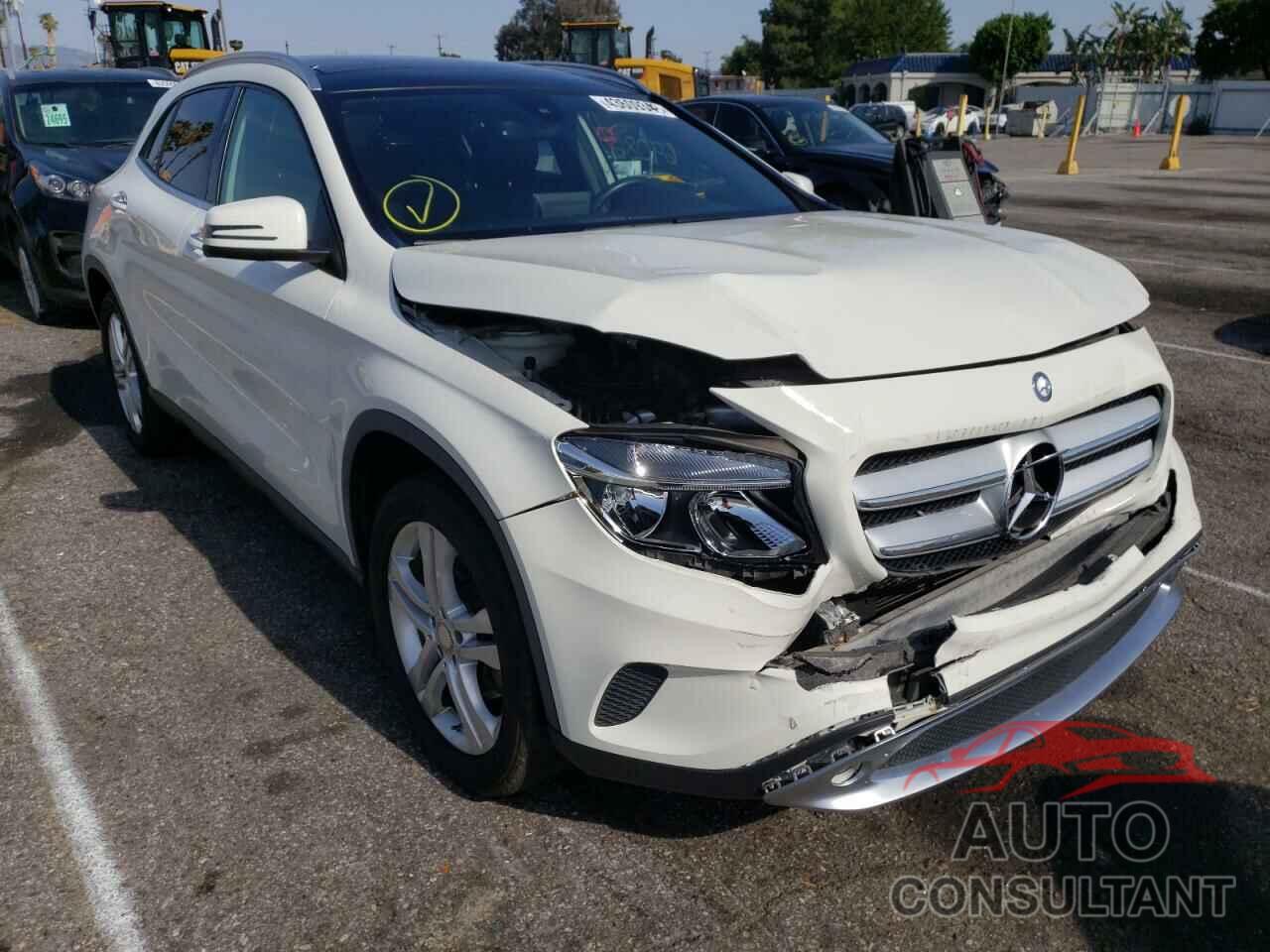 MERCEDES-BENZ GLA-CLASS 2016 - WDCTG4EB7GJ243362