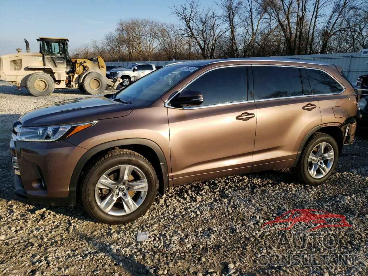 TOYOTA HIGHLANDER 2018 - 5TDDZRFH1JS814066