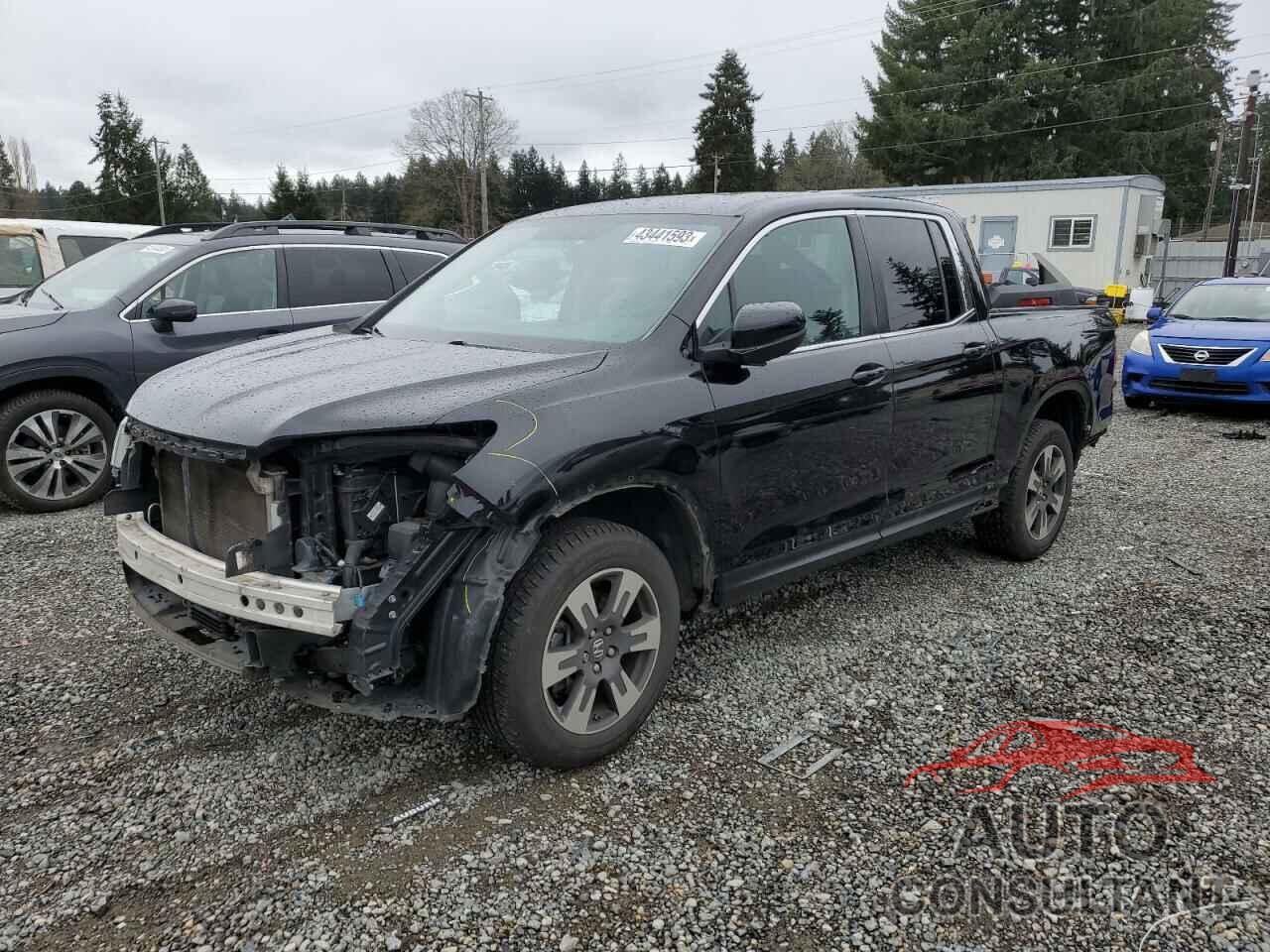 HONDA RIDGELINE 2017 - 5FPYK3F60HB026192