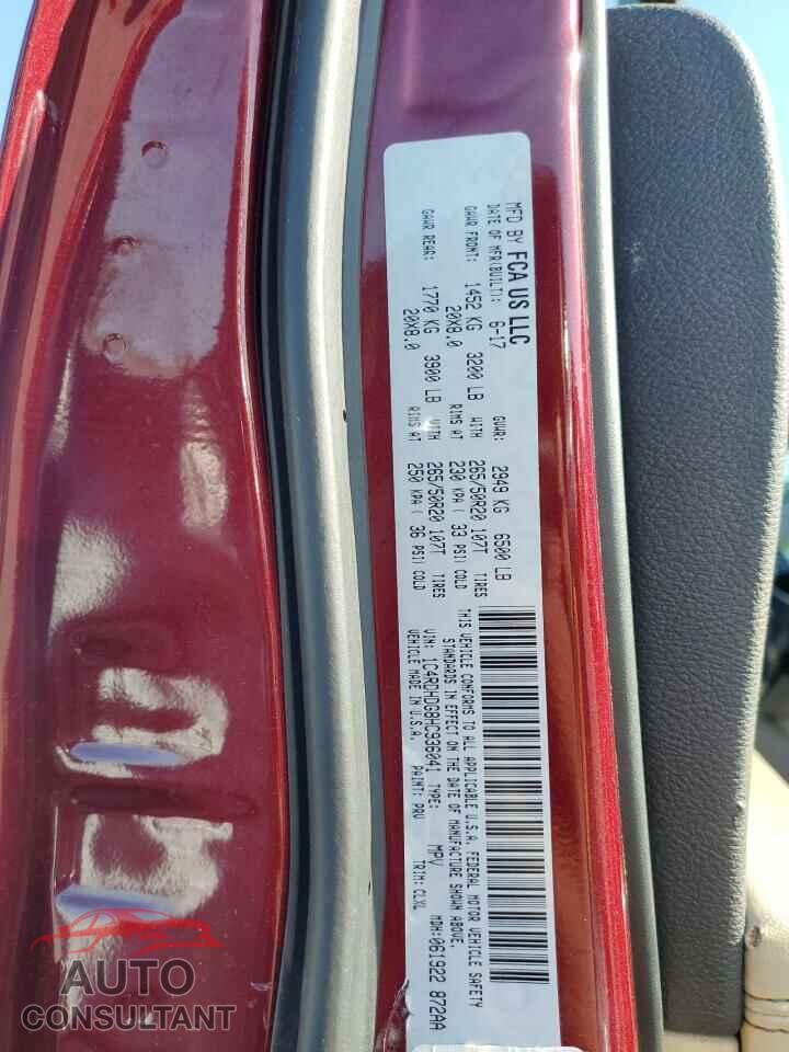 DODGE DURANGO 2017 - 1C4RDHDG8HC936041