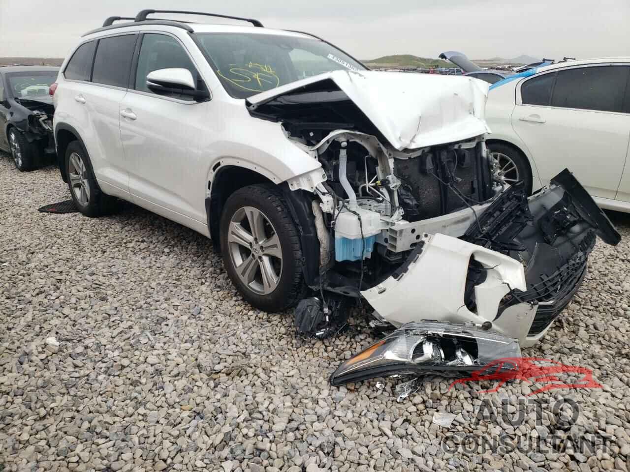 TOYOTA HIGHLANDER 2017 - 5TDJZRFH2HS444811