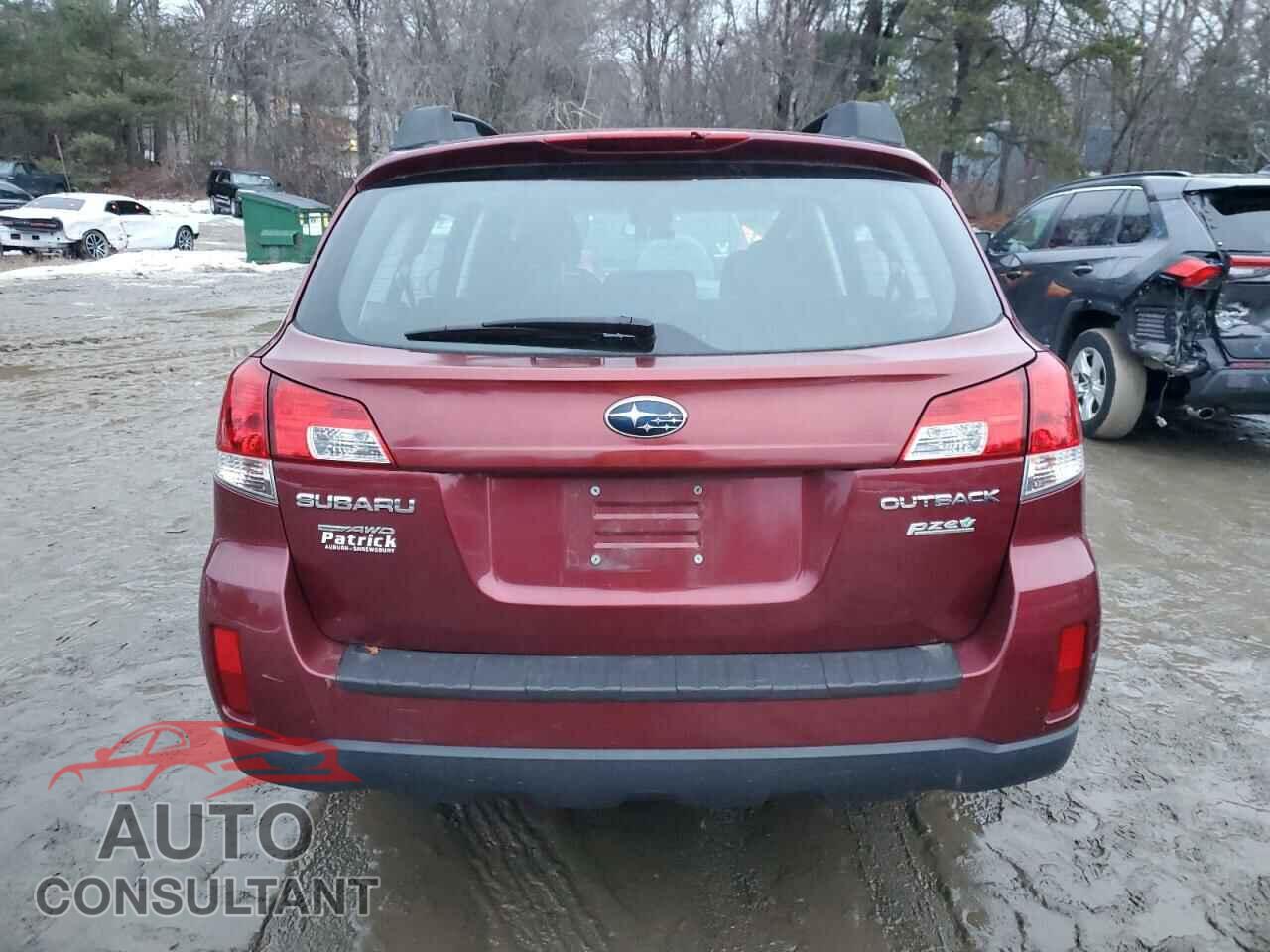 SUBARU OUTBACK 2012 - 4S4BRBAC0C3216092