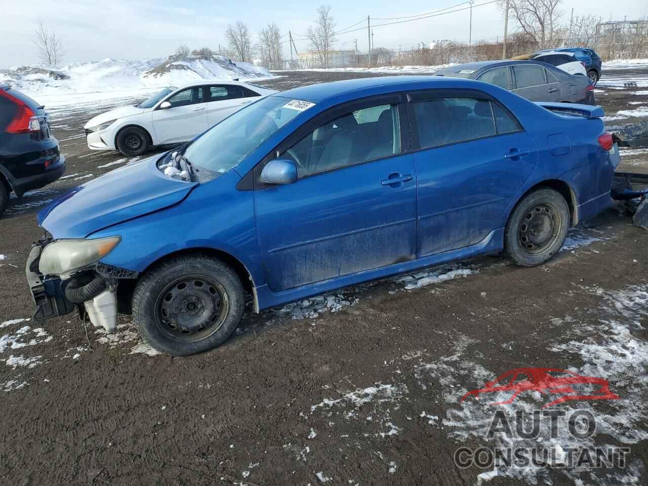 TOYOTA COROLLA 2009 - 2T1BU40E29C081148