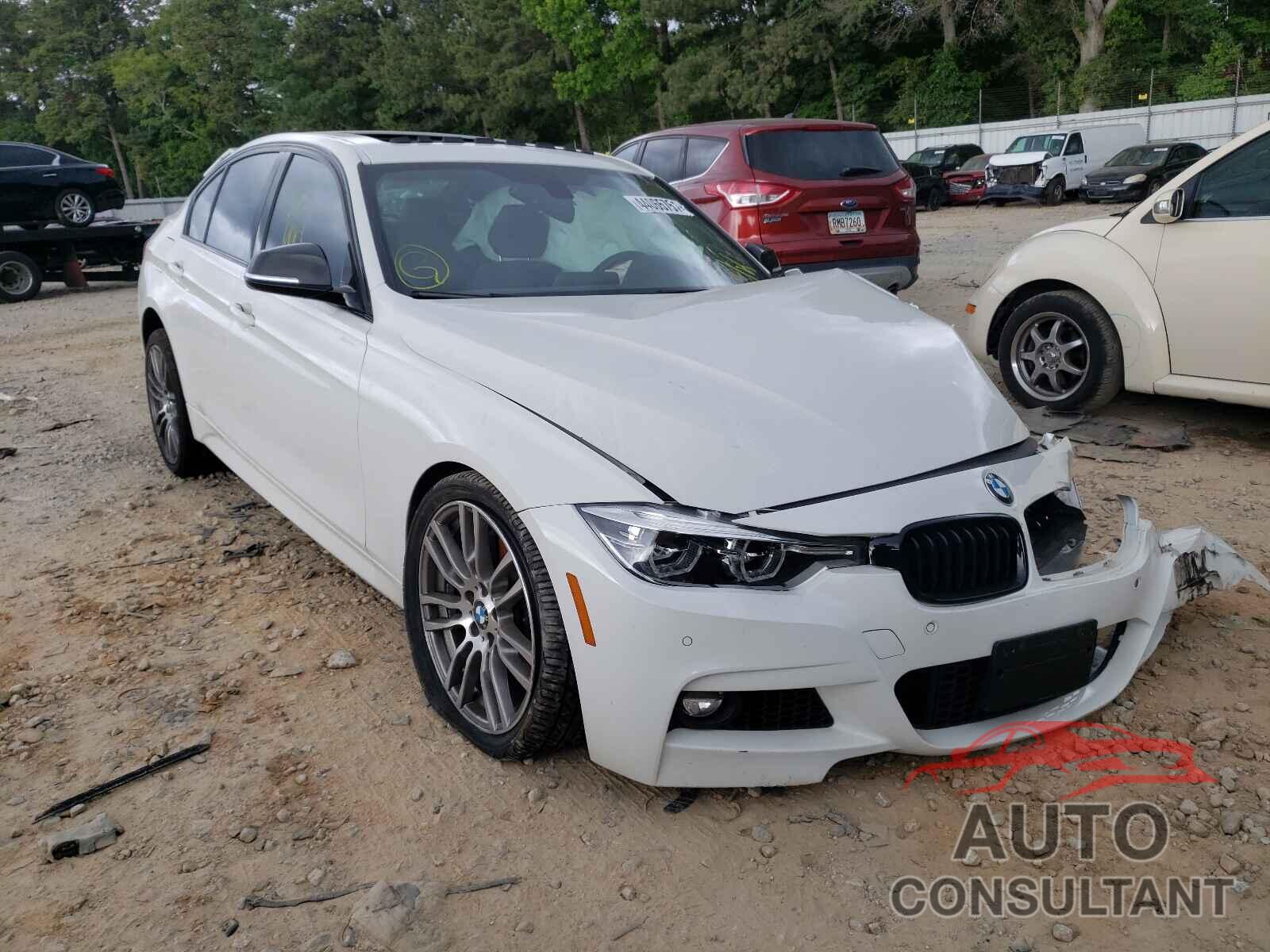 BMW 3 SERIES 2017 - WBA8B7G35HNU38160
