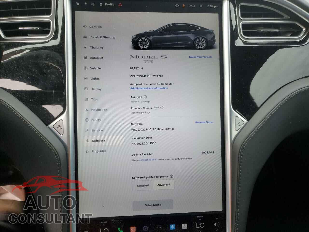 TESLA MODEL S 2017 - 5YJSA1E13HF204740