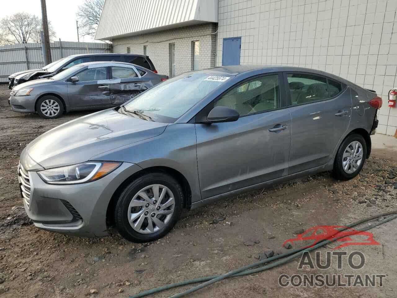 HYUNDAI ELANTRA 2018 - KMHD74LF7JU524014