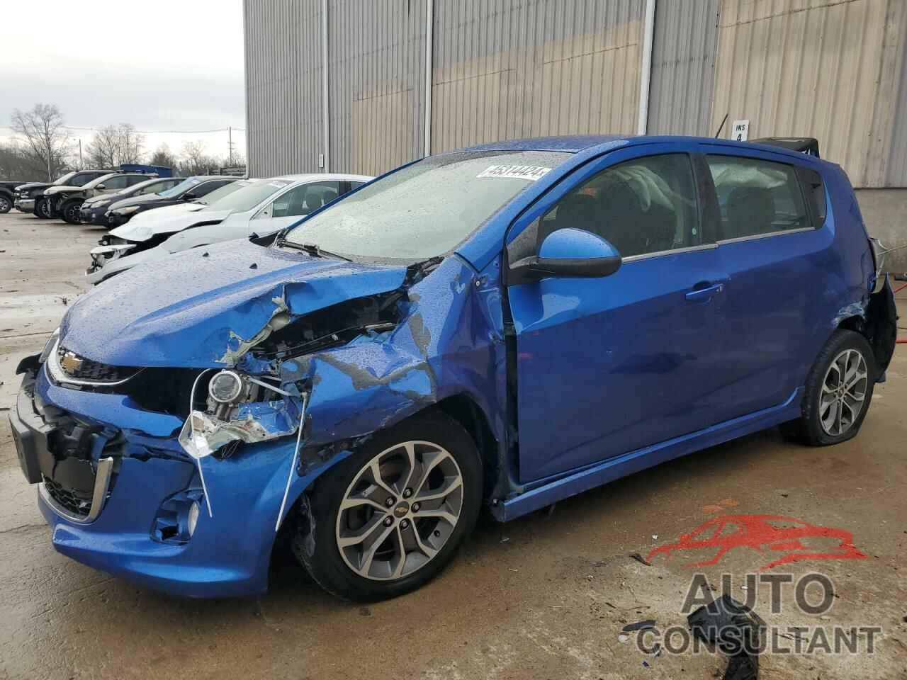 CHEVROLET SONIC 2017 - 1G1JD6SH8H4178038